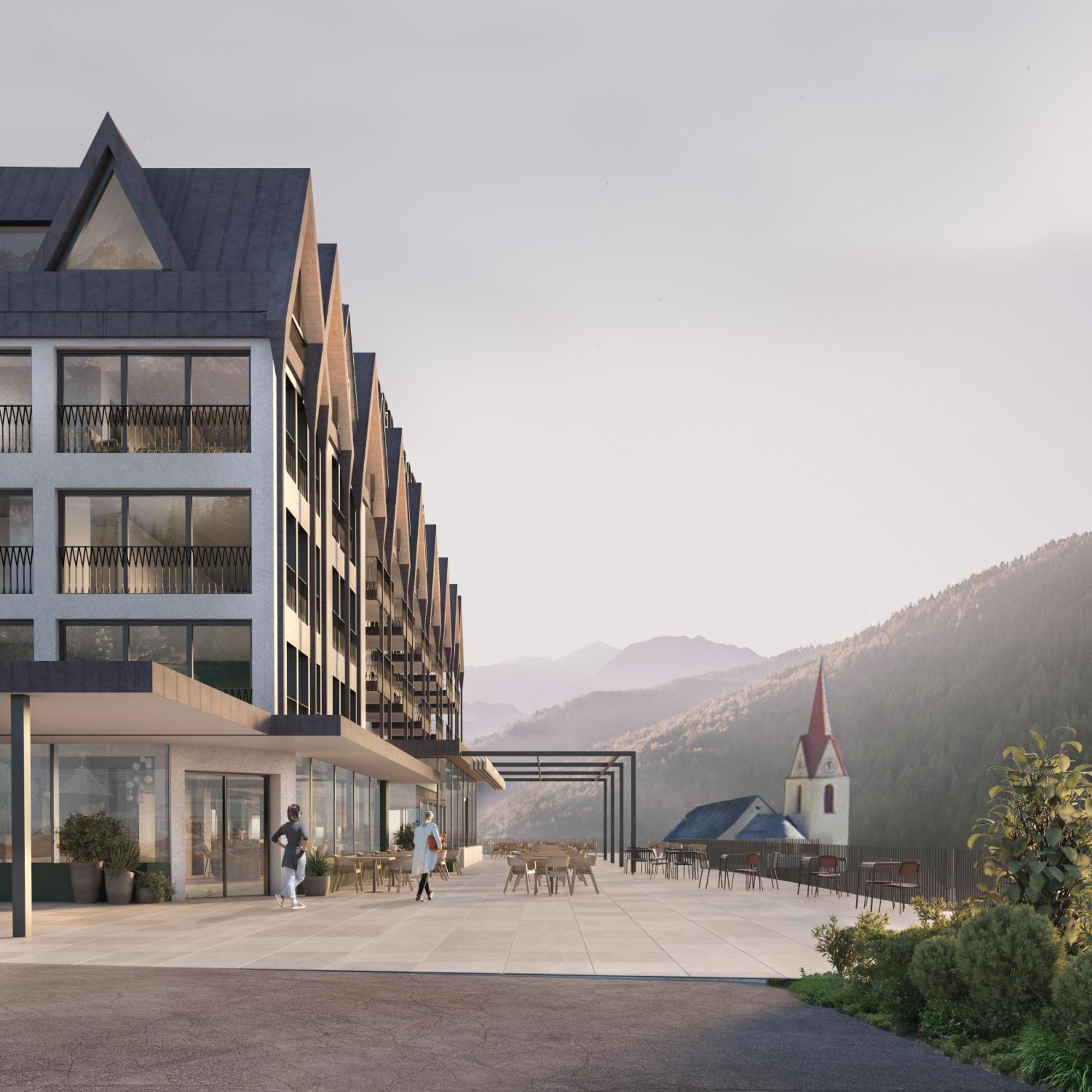 Berghotel Racines Exterior foto